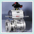 High torque 100Nm~2000Nm pneumatic ball valve with BGT actuator